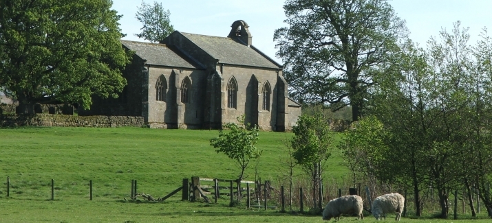 St Wilfrid's Church at Kirkharle, Northumberland. 